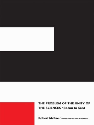 cover image of The Problem of the Unity of the Sciences
